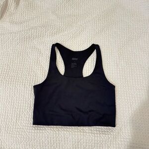 Girlfriend collective black Paloma racerback bra